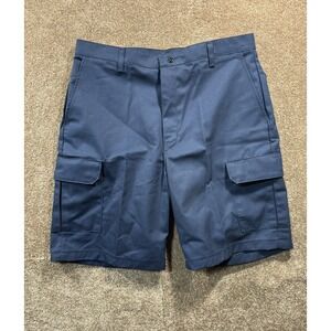 Red‎ Kap PT66 Men's Cargo Shorts Navy 34 x 10 New With Tags